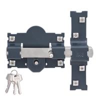 Veiligheidsslot Fac 101-r/105 Staal Donker grijs 50 mm 105 mm