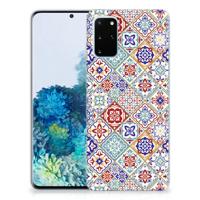 Samsung Galaxy S20 Plus | TPU | Siliconen hoesje | Tiles Color