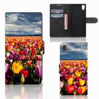 Sony Xperia XA1 Hoesje Tulpen
