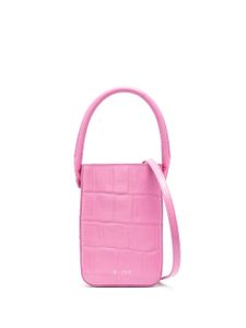 BY FAR mini sac cabas Note - Rose