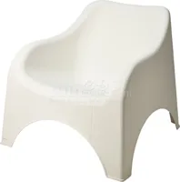 Loungestoel Nuvola Kunststof Wit