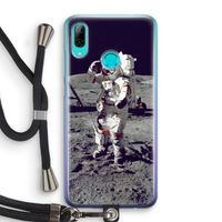 Spaceman: Huawei P Smart (2019) Transparant Hoesje met koord