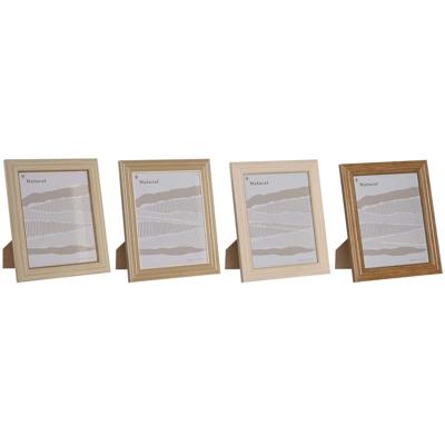 Fotolijsten Home ESPRIT Multicolour Kristal polyestyreen 26,2 x 1,6 x 31,2 cm (4 Stuks)