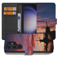 Book Case Hoesje Maken voor de Samsung Galaxy S24 Ultra | Eigen telefoonhoesje ontwerpen | Op maat gemaakt
