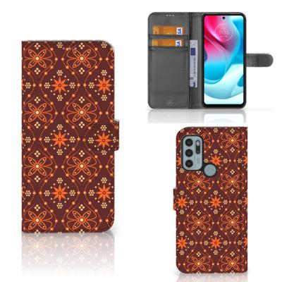 Motorola Moto G60s | Telefoon Hoesje | Batik Brown
