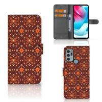 Motorola Moto G60s | Telefoon Hoesje | Batik Brown