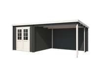 Outdoor Life | Blokhut Sunniva | Carbon Grey | 570 x 275 cm - thumbnail