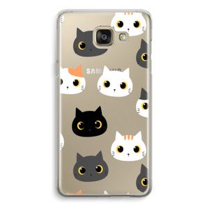 Katten: Samsung Galaxy A5 (2016) Transparant Hoesje