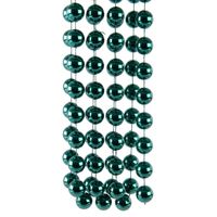 Smaragd groene kerstversiering kralenketting 270 cm Smaragd groene kerstversiering kralenketting 270 cm