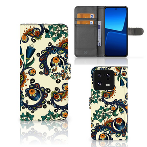 Wallet Case Xiaomi 13 Pro Barok Flower