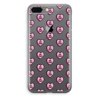 GIRL POWER: iPhone 8 Plus Transparant Hoesje