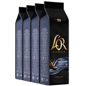L&apos;OR - Espresso Fortissimo Bonen - 4x 500g