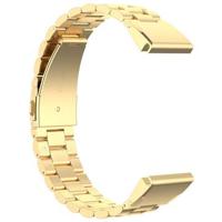 Roestvrij stalen horlogebandje voor Garmin QuickFit 22mm / Garmin Fenix 7 / 7 Pro / 6 Three Beads Horlogebandje - Goud