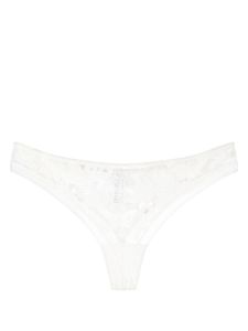 ERES culotte Voile Tanga en dentelle - Blanc