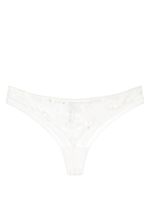 ERES culotte Voile Tanga en dentelle - Blanc - thumbnail