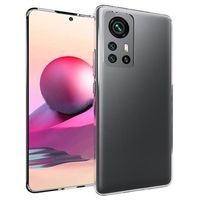 Antislip Xiaomi 12 Pro TPU-hoesje - transparant