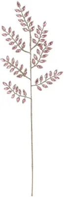 Countryfield kunsttak diamant glitter 61cm roze