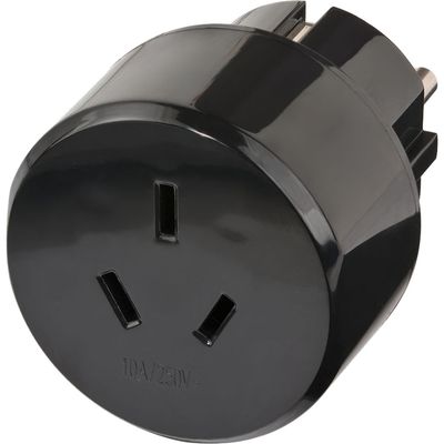 Reisadapter Australië, China, Geaarde Reisstekker