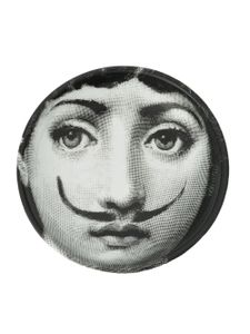 Fornasetti cendrier imprimé - Noir