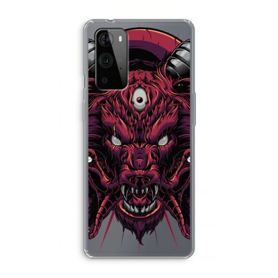 Hell Hound and Serpents: OnePlus 9 Pro Transparant Hoesje