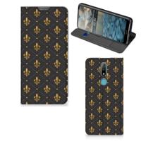 Nokia 2.4 | Hoesje met Magneet | Franse Lelie