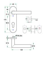 Krukgarn TESSA PL rvs mat SL72 KS
