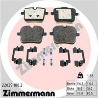 Remblokkenset, schijfrem 220391802 Remblokkenset, schijfrem 220391802