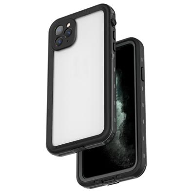 Voor iPhone 11 Pro Max RedPepper schokbestendige waterdichte PC + TPU beschermhoes (zwart)