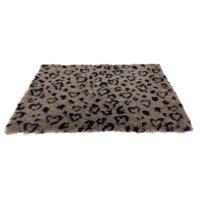 VETBED PRINT LUIPAARDPRINT BEIGE / ZWART GERECYCLED