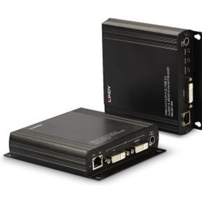 Lindy 39245 KVM-extender Zender en ontvanger