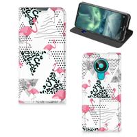 Nokia 3.4 | Hoesje maken | Flamingo Triangle