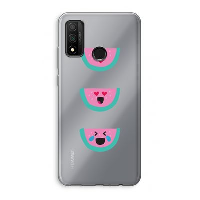 Smiley watermeloen: Huawei P Smart (2020) Transparant Hoesje