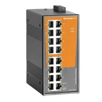 Weidmüller IE-SW-EL16-16TX Industrial Ethernet Switch 10 / 100 MBit/s