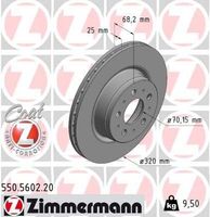 Remschijf COAT Z 550560220