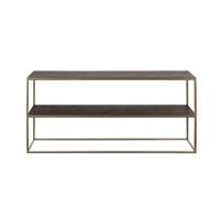 Light&living Side table 150x40x70 cm CHISA hout zwart-ant brons