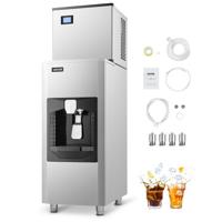 VEVOR 136 kg/dag commerciële ijsmachine 80 kg opslagbak automatisch