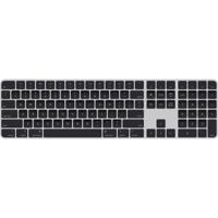 Apple Magic Keyboard Touch ID NumKey Toetsenbord Bluetooth QWERTZ, Duits, Macintosh Zwart Oplaadbaar, Vingerafdruklezer, Numeriek toetsenbord