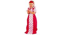 Clown kinderkostuum valentijn 3-4 jaar