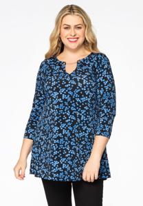Yoek Tuniek flare ketting MILLEFLEUR | Blauw | Maat 50/52