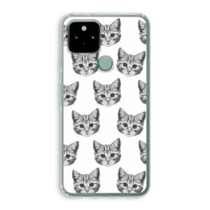 Kitten: Google Pixel 5 Transparant Hoesje