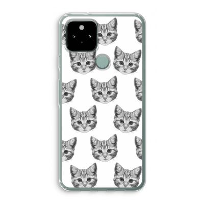 Kitten: Google Pixel 5 Transparant Hoesje