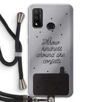 Confetti: Huawei P Smart (2020) Transparant Hoesje met koord