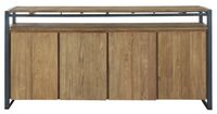 D-Bodhi Fendy Dressoir 4-Deurs - 200x45x100 - Teakhout - thumbnail