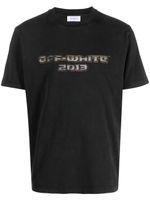 Off-White t-shirt en coton à logo imprimé - Noir