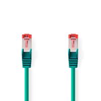 Nedis CAT6 Netwerkkabel | RJ45 Male | RJ45 Male | S/FTP | 0.50 m | Rond | LSZH | Groen | Label - CCGL85221GN05 Nedis CAT6 Netwerkkabel | RJ45 Male | RJ45 Male | S/FTP | 0.50 m | Rond | LSZH | Groen | Label - CCGL85221GN05