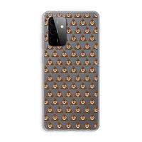 Poop emoji: Samsung Galaxy A72 Transparant Hoesje
