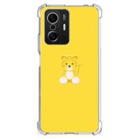 Xiaomi 11T | 11T Pro Stevig | Bumper Hoesje | Baby Leopard