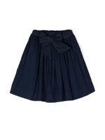 KINDRED jupe en coton biologique à taille nouée - Bleu KINDRED jupe en coton biologique à taille nouée - Bleu