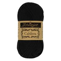 Scheepjes Cahlista 50g - 110 Jet Black Scheepjes Cahlista 50g - 110 Jet Black