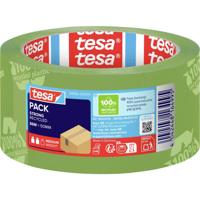 tesa ECO & STRONG 58156-00000-00 Pakband tesapack Groen (l x b) 66 m x 50 mm 1 stuk(s)
